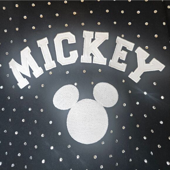 NWT FOREVER 21 Disney Mickey Mouse Jersey Blinged Out Unisex - Size XXL - Picture 8 of 10